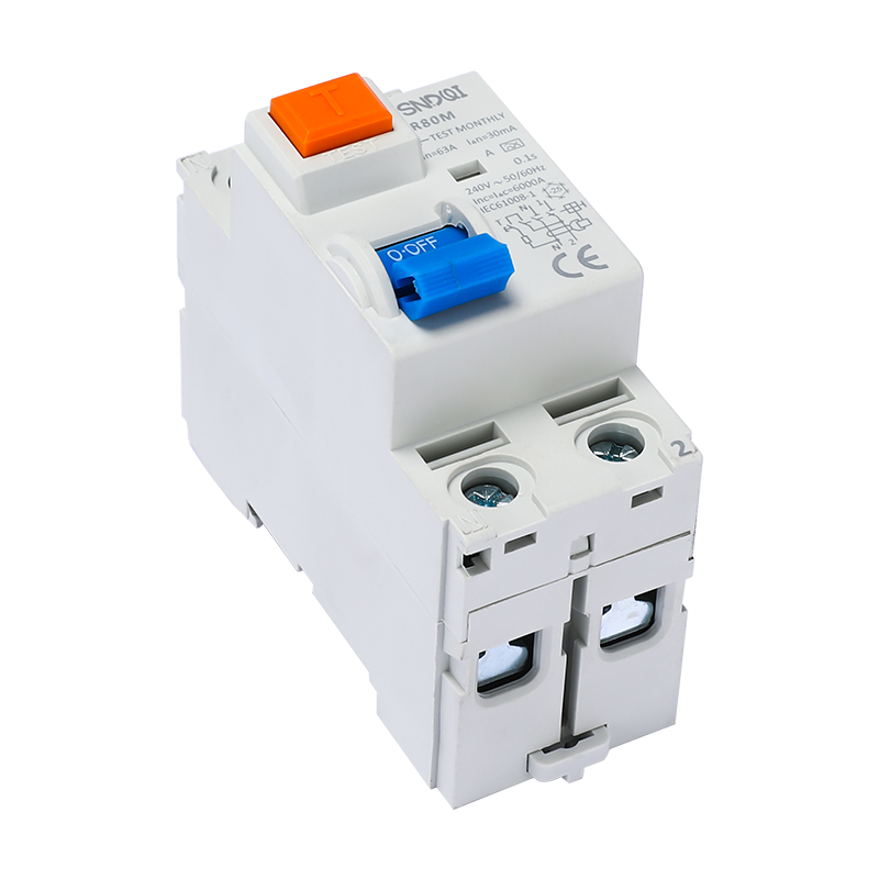 R80EV型高分断RCCB漏电断路器2P